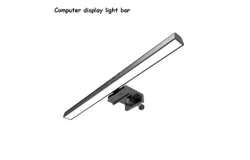 Screen light wireless dimmable eye protection learning office laptop display light bar hanging lamp&comma; black-33cm Lock type