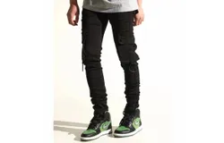 Pheelings Men&apos;s I&apos;ll Be There Cargo Jean In Jet Black