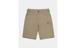 Caterpillar Men&apos;s Stretch Canvas Utility Short - 9" Inseam In Khaki