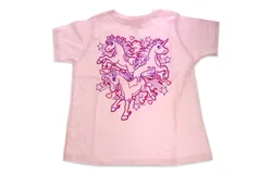 Girls Crew Tee - Iluv Horses - Balerina by DelSol for Kids - 1 Pc T-Shirt &lpar;5T-6T&rpar;