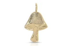 Large Mushroom Pendant by eklexic