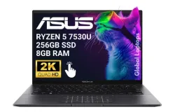 Notebook Asus Zenbook Ryzen 5 8gb Ram 256gb Ssd 14 2k Touch