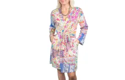 Johnny Was Talavera Sleep Robe In Multi