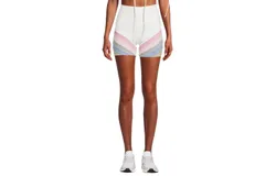 Port De Bras Rainbow Bike Short In Pastel
