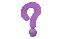 Question mark neck pillow pillow creative question mark pillow sofa living room cushion office-purple