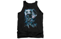 Batman Moonlight Cat Adult Tank Top