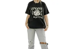 Livylu Unisex - Rolling Stones Dice Hi-Dive Graphic Tee In Black