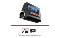 70mai A810 car camera 4k ultra high-definition driving recorder car front and rear dual recording dual camera 150° wide angle GPS Beidou positioning&comma; single lens&comma; black&comma; 256G memory card
