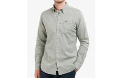 Barbour Nelson Tailored Shirt In Bleached Olive