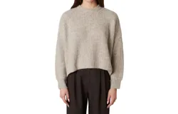 Nia Ariana Sweater In White