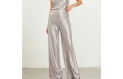 Skies Are Blue The Crystal Ball Pants In Champagne