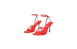 D&apos;amelio Footwear Women&apos;s Dalilah Sandals In Coral Red