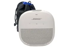 Bose Soundlink Micro Bluetooth Speaker &lpar;Smoke White&rpar; &plus; SC919 Soft Pouch Protector Bag