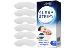 ELAIMEI Anti Snoring Sleep Strips Disposable Mouth Strips Tape Reduce Mouth Dryness Sore Throat Snoring Solution 90pcs
