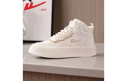 Pull back women&apos;s fashionable lace-up comfortable casual tennis sneakers