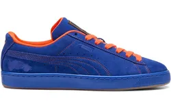 PUMA Mens Suede Rocket League Lace Up Sneakers Shoes Casual - Blue&sol; orange talla 9&period;5