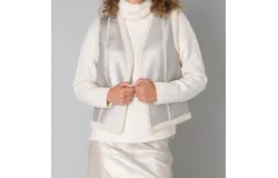 Yest Eva Vest In Silver