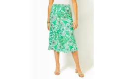 Lilly Pulitzer Rennox Midi Skirt In Spearmint Blossom Views