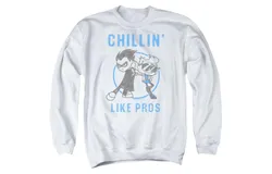 Teen Titans Go Like Pros Adult Crewneck Sweatshirt