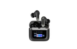 2024 New Bluetooth Headset-LCD Full Color Screen-True Wireless-In-Ear Noise Reduction-Bilateral Stereo High Quality-Black