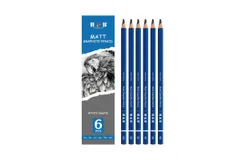 Matte Sketch Drawing Pencil Painting Set Art Student Professional Exam Brush