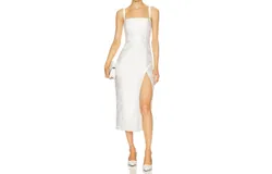 Amanda Uprichard Monica Dress In White