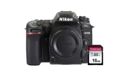 Nikon D7500 DSLR Camera &lpar;Body Only&rpar; "REFURBISHED" &plus; 16GB Transcend  SDHC Memory Card Class 10