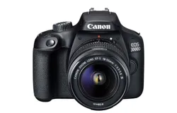 Canon EOS 3000D 18MP DSLR Camera &plus; Canon EF-S 18-55mm III f&sol;3&period;5-5&period;6 Camera Lens