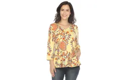 Women&apos;s Vibrant Boho Swing Top