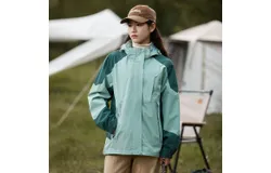 Windproof Jacket Women Waterproof Lightweight Mountain Sports Jacket Hooded Windbreaker Raincoat