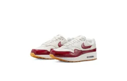 Nike Women&apos;s Air Max 1 Lx Sneakers In Sail Team Red