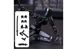 T13 Titans Figure&comma; 3D Printed Titan 13 Action Figures&comma;Dummy T13 Action Figure&comma; T13 Action Figure Multi-Jointed Movable&comma;Office Stress Relief Toys，Gifts&comma; Decorations&comma; Collectibles&period; &lpar;1Set Black&rpar;
