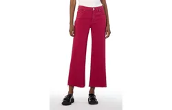 Kut From The Kloth Meg High Rise Wide Leg Jean In Dragon Fruit