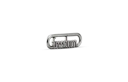 Eslabón Pandora Estilo Con Palabra Libertad Recubrimiento Me 749666C00 &vert; Línea Pandora Me Auténtica &vert; Joyería De Lujo Para Mujer &vert; Ideal Para Regalo Elegante &vert; Compatible Con Charms Pandora