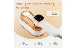 Travel Steamer Iron for Clothes Mini - Portable Ironing Machine Steamer Travel College Dorm Home&comma;white