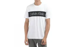 Calvin Klein Iconic Block Logo T-Shirt In White