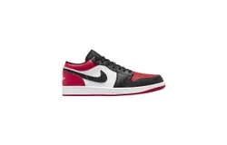 Nike Men&apos;s Air Jordan 1 Low Sneaker In Black&sol;white&sol;gym Red