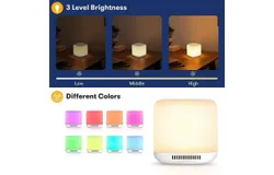 Baby Sound Machine&comma; Momcozy White Noise Machine for Baby Sleeping with Night Light&comma; Toddler Sleep Trainer with 34 Soothing Sounds&comma; Timer