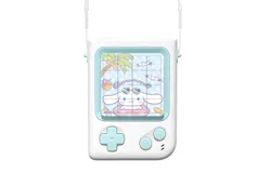 Sanrio co-branded neck fan outdoor high wind USB rechargeable cooling neck lazy portable bladeless fan-Cinnamoroll