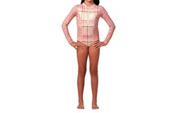 Submarine Girl&apos;s Scuba Doo One Piece Swimsuit In Gingham