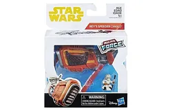 Star Wars Micro Force Rey with Speeder Bike Action Figure