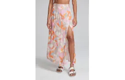 Saltwater Luxe Narissa Maxi Skirt In Multi