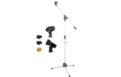 Tripod Mic Stand Floor Adjustable 18 to 72 Inches Sturdy Boom Arm Holder Microphone Stands Pedestal Para Microfono for Singing