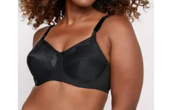 Bali Flower Underwire Bra In Black