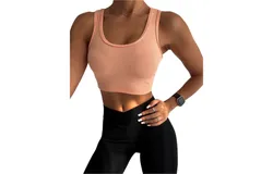 Top Deportivo Sin Forro para Ni&ntilde;as y Mujeres&comma; Top Deportivo C&oacute;modo y Suave para Yoga&comma; Caminata&comma; Deportes