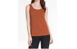 Multiples Trip Tank In Caramel