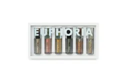 Euphoria Highly Pigmented Liquid Eyeshadow Set by Klara for Women - 6 Pc 0&period;2oz Euphoria Liquid Eyeshadow - 01 Nate&comma; 0&period;2oz Euphoria Liquid Eyeshadow - 02 Jules&comma; 0&period;2oz Euphoria Liquid Eyeshadow - 03 Rue&comma; 0&period;2oz Euphoria Liquid Eyeshadow - 04 Fezco&comma; 0&period;2oz Euphoria Liquid Eyeshadow - 05 Maddy&comma; 0&period;2oz Euphoria Liquid Eyeshadow - 06 Cassie