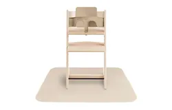 Baby Splat Mat 42&period;5x42&period;5 Inch &lpar;Fog&rpar; &vert; Water Resistant for Under High Chair and Infant Play
