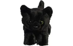 Aurora® Adorable Mini Flopsie™ 20cm Twilight Cat™ Black Stuffed Animal