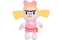 Hey Arnold Helga Figure Plush Dog Toy &vert; 6 Inch Soft Fabric Small Dog Toy Yellow and Pink Plush Dog Toy for All Dogs&comma; 90s Toys from Hey Arnold TV Series